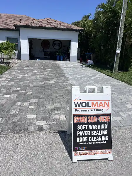 Wolman Paver Sealing Cape Coral 